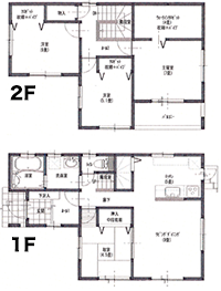 人気のベスト3物件見取り図